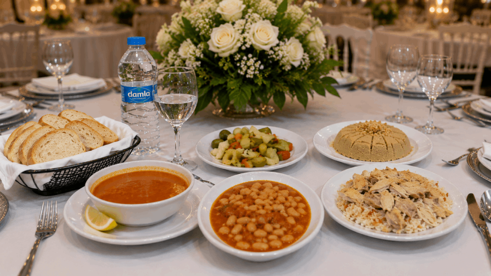 Düğün Davet Menüsü